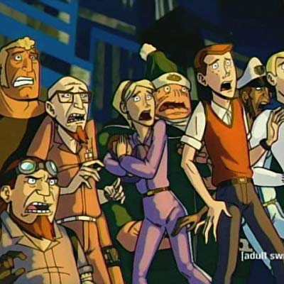 Dr. Venture, Phantom Limb, Jonas Venture Jr., The Phantom Limb, Dr. Jonas Venture Jr., Rusty Venture, Catclops, Rusty, Bartender, Bowie Sovereign...