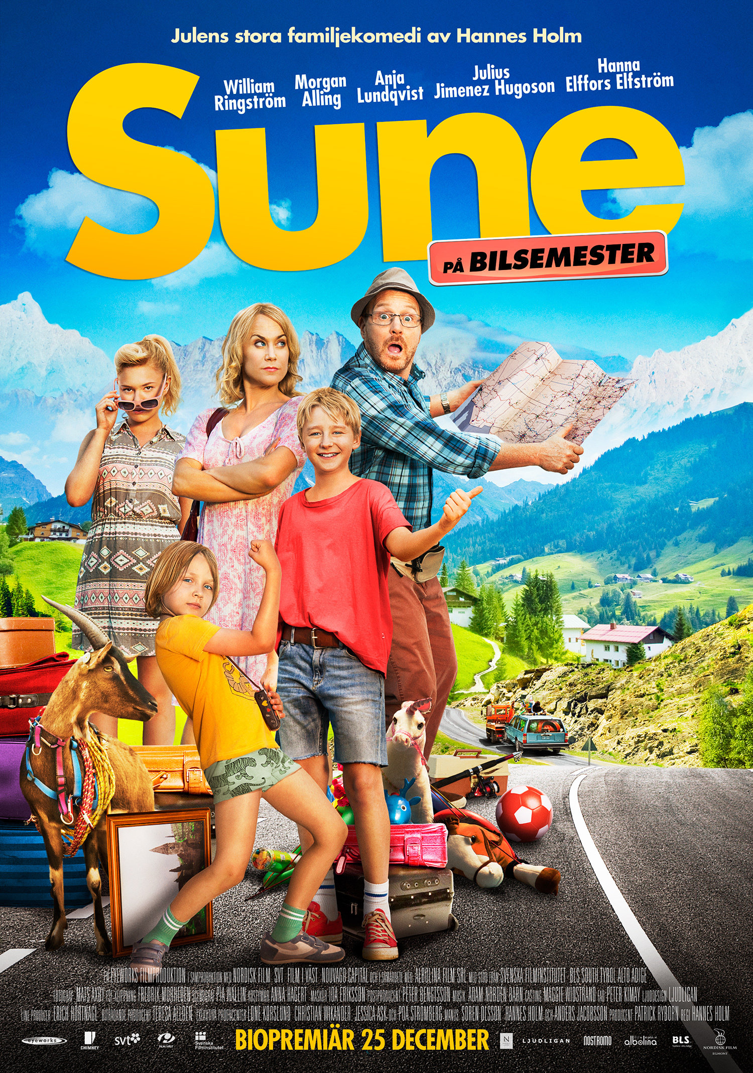 Sune p&aring; bilsemester